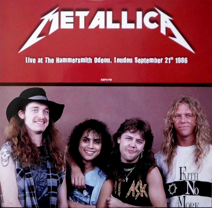 Metallica - Live At The Hammersmith Odeon London September 21Th 1986 (Colour Vinyl) - [Vinyl]