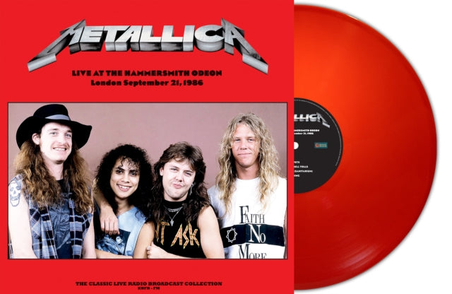 Metallica - Live At The Hammersmith Odeon London 21Th September 1986 (Red Vinyl) - [Vinyl]