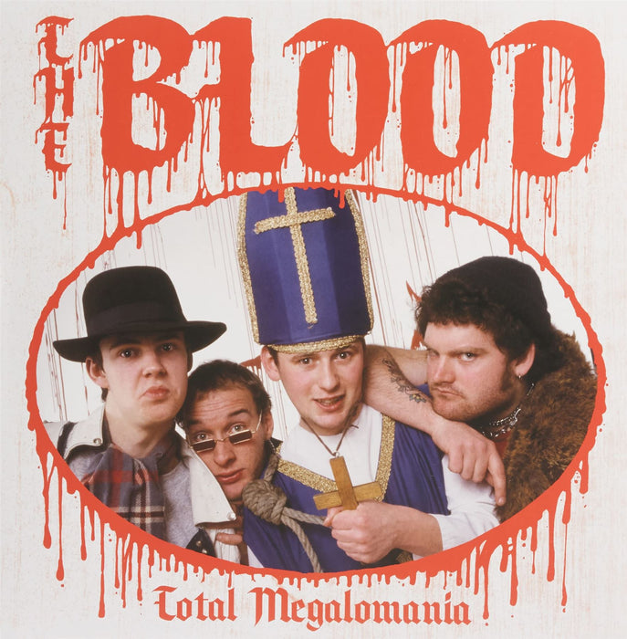 Blood - Total Megalomania (Blue/White Vinyl) - [Vinyl]