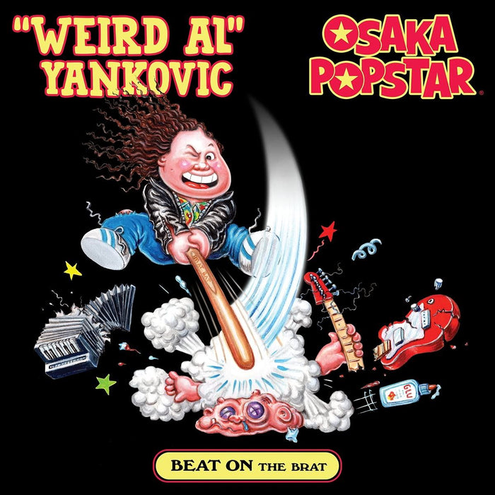 Weird Al Yankovic & Osaka Popstar - Beat On The Brat (Maxi Single) (Red/Black Half/Half Vinyl) - [Vinyl]