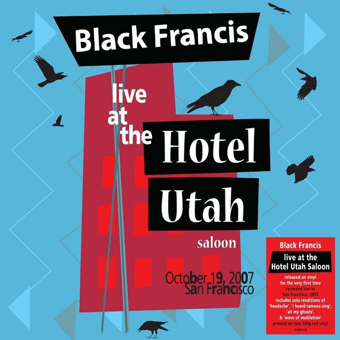 Black Francis - Live At The Hotel Utah Saloon (Red Vinyl) - [Vinyl]