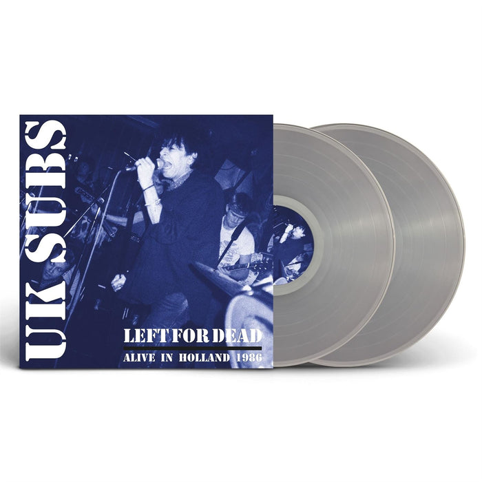 Uk Subs - Left For Dead - Alive In Holland 1984 (Clear Vinyl) - [Vinyl]