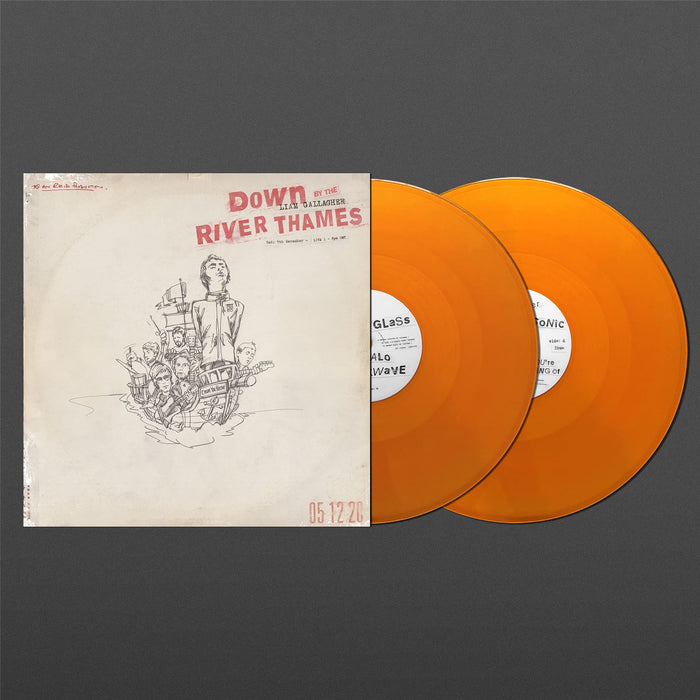 Liam Gallagher - Down By The River Thames (Orange Vinyl) - [Vinyl]