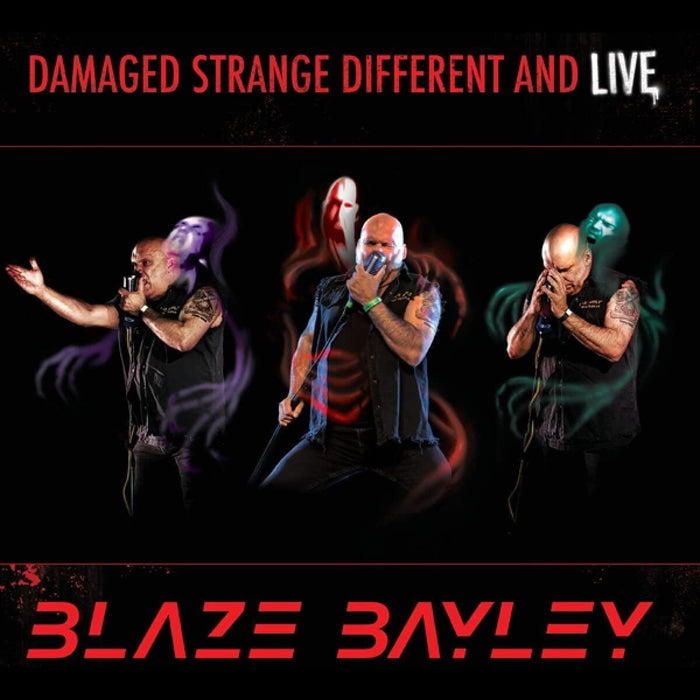 Blaze Bayley - Damaged Strange Different And Live - [Vinyl]