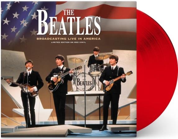 Beatles - Broadcasting Live In America (Limited Edition) (Red Vinyl) - [Vinyl]