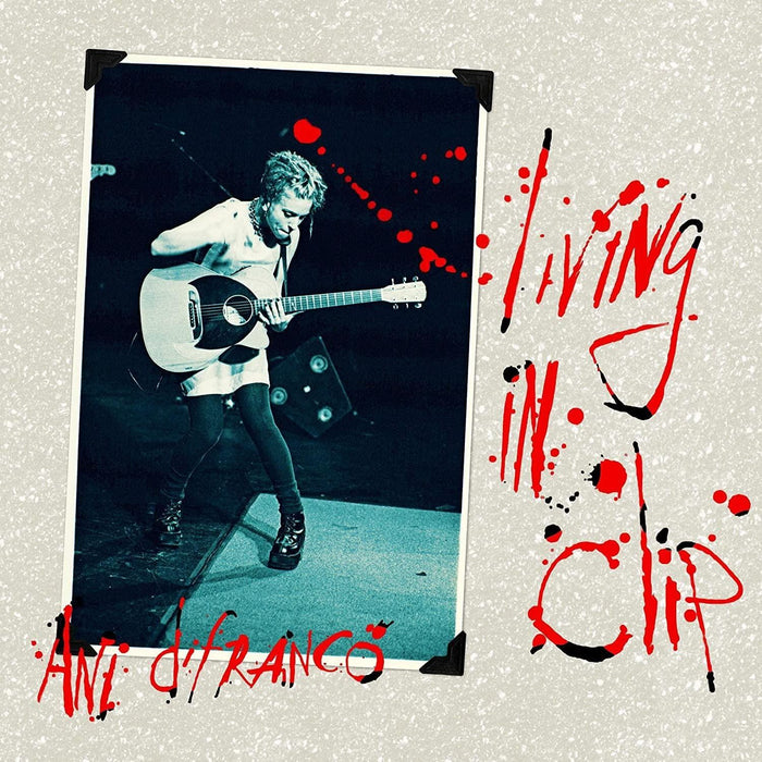 Ani Difranco - Living In Clip (25Th Anniversary Edition) (Red Smoke Vinyl) - [Vinyl]