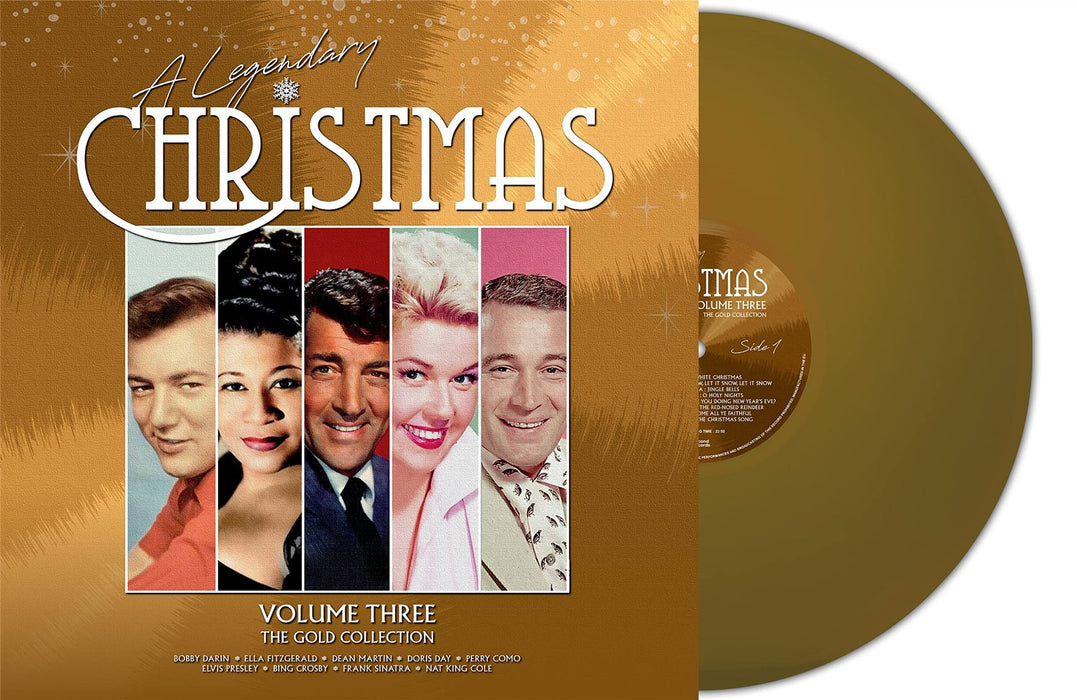 Various Artists - A Legendary Christmas - Volume Three - The Gold Collection (Gold Vinyl) - [Vinyl]