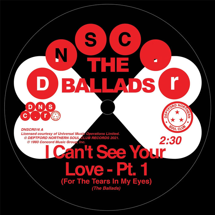 Ballads - I Cant See Your Love (For The Tears In My Eyes). Pt. 1 / I Cant See Your Love (For The Tears In My Eyes). Pt. 2 - [Vinyl]