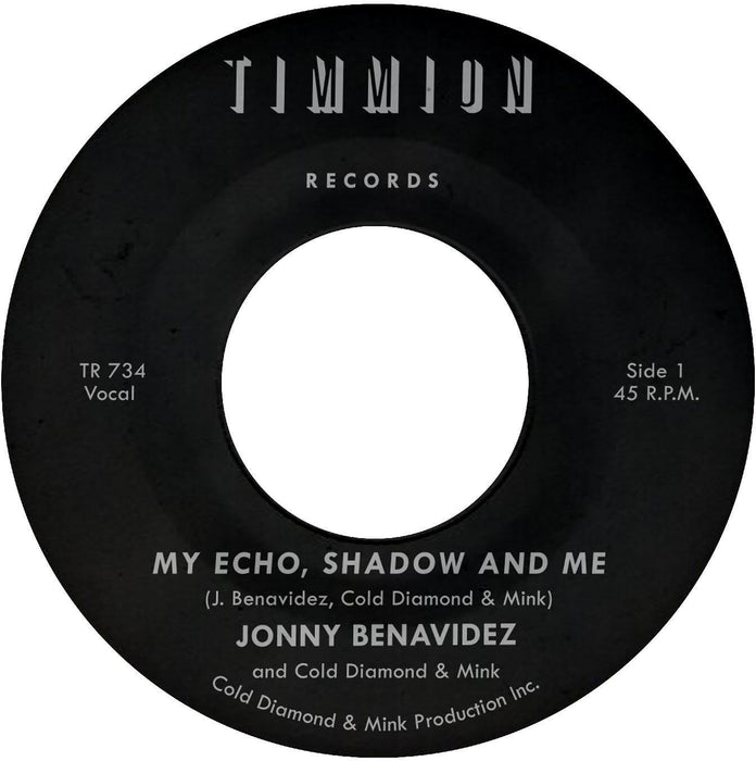 Jonny Benavidez & Cold Diamond & Mink - My Echo. Shadow And Me - [Vinyl]