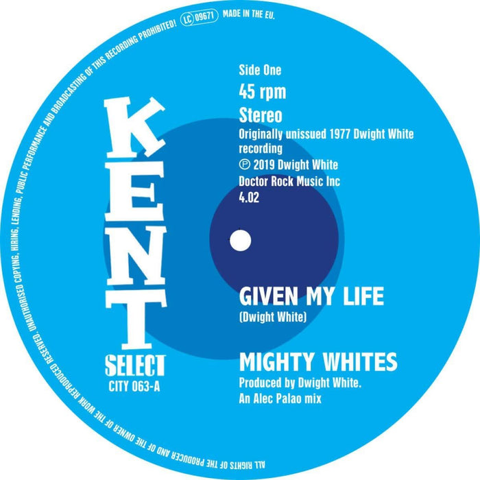 Mighty Whites / Jacqueline Jones - Given My Life / A Frown On My Face - [Vinyl]