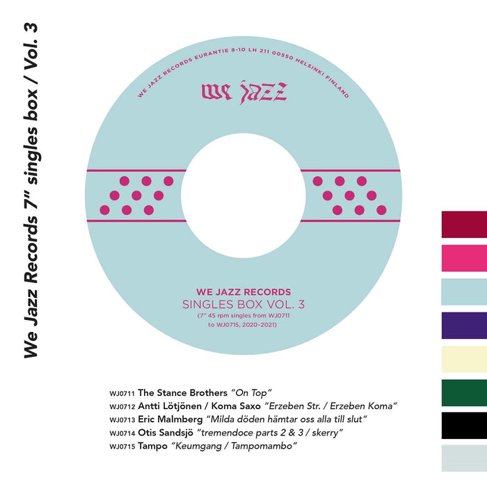 Various Artists - We Jazz Records 7 Inch Singles Box / Vol. 3 - [Vinyl]