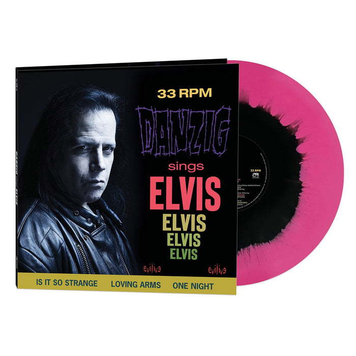 Danzig - Sings Elvis (Pink/Black Haze Vinyl) - [Vinyl]