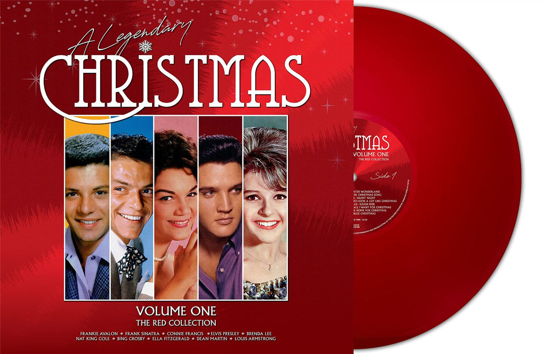 Various Artists - A Legendary Christmas - Volume One - The Red Collection (Red Vinyl) - [Vinyl]