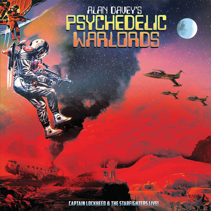 Alan Daveys Psychedelic Warlords - Captain Lockheed And The Starfighters Live! (Yellow Vinyl) - [Vinyl]