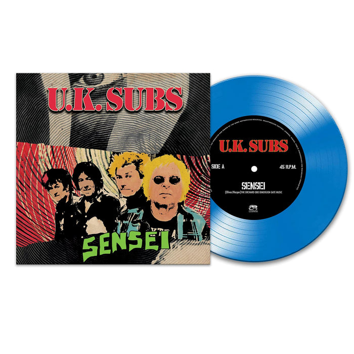 Uk Subs - Sensei (Blue Vinyl) - [Vinyl]