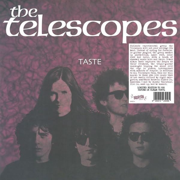 Telescopes - Taste (Clear Vinyl) - [Vinyl]