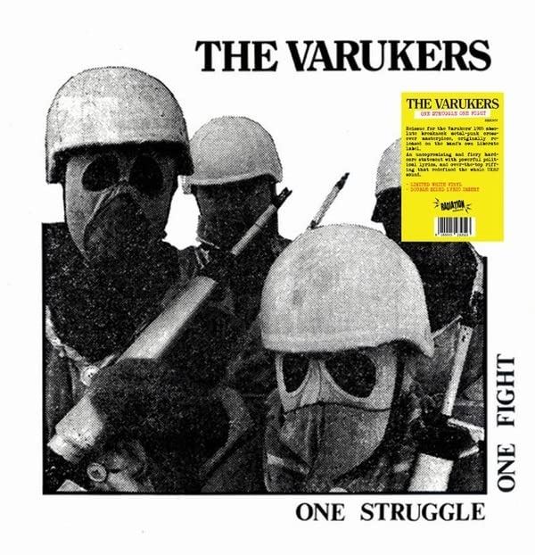 Varukers - One Struggle One Fight (White Vinyl) - [Vinyl]