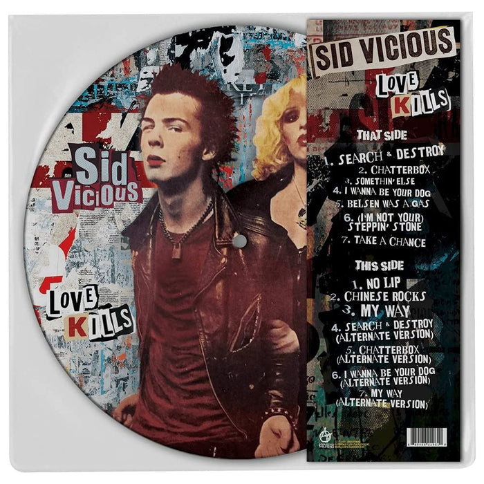 Sid Vicious - Love Kills (Picture Disc) - [Vinyl]