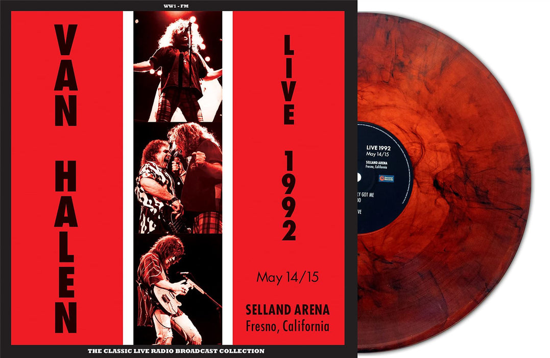 Van Halen - Live At Selland Arena Fresno 1992 (Red Marble Vinyl) - [Vinyl]