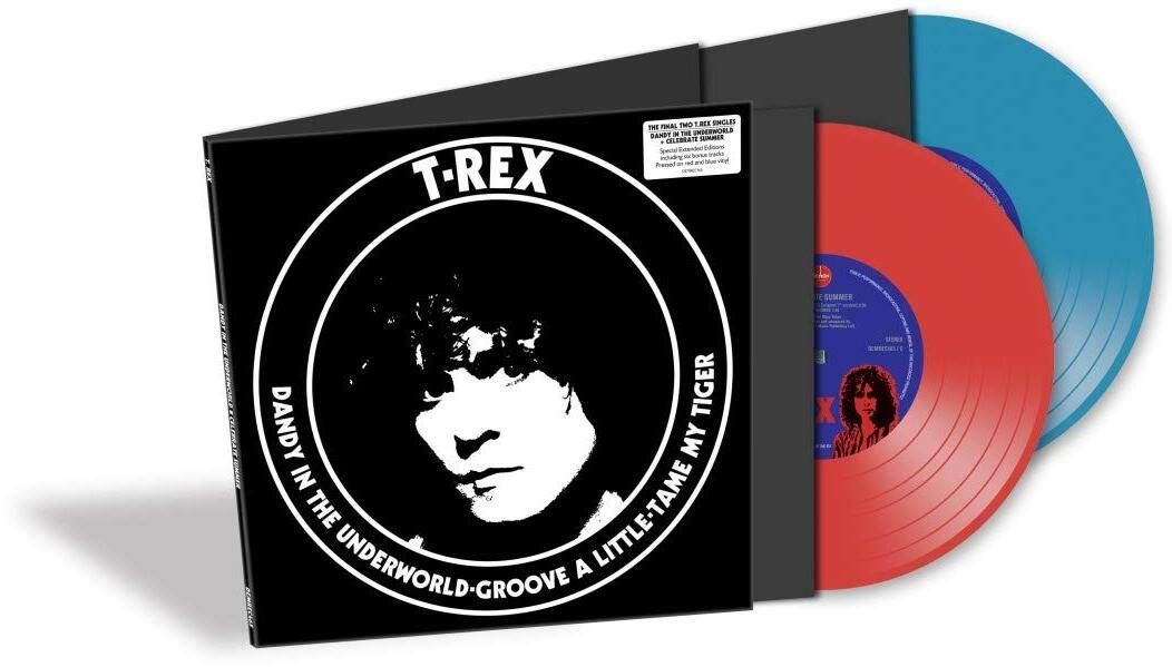 T.Rex - Dandy In The Underworld (Red & Blue Vinyl) - [Vinyl]