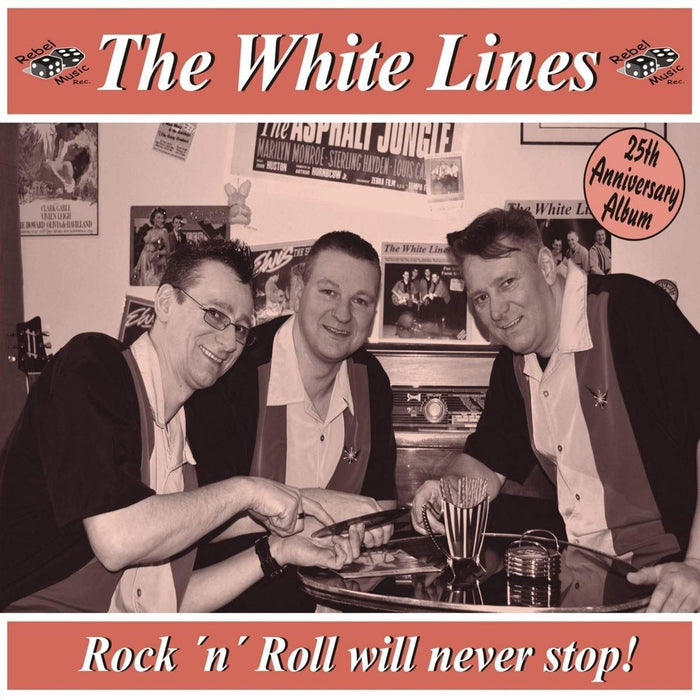 White Lines - Rocknroll Will Never Sto - [Vinyl]