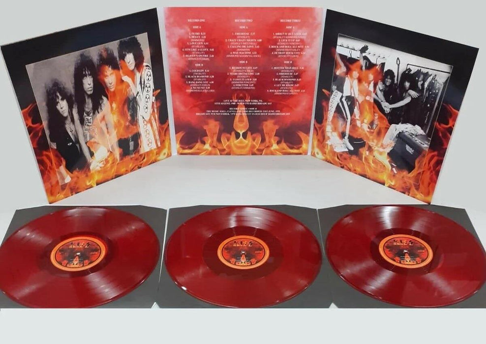 Kiss - Live at the Ritz New York 1980 (3lp Vinyl Orange) [VINYL]