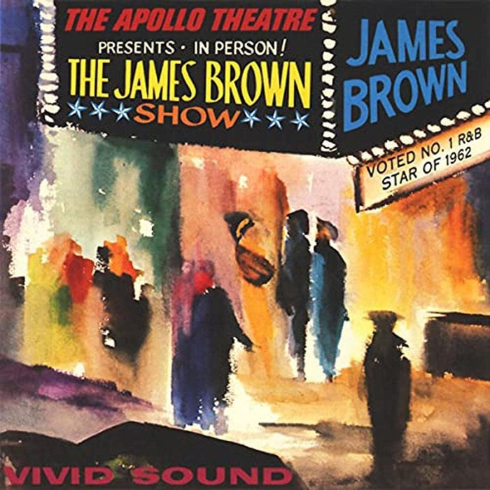 James Brown - Live At The Apollo (Cyan Blue Vinyl) - [Vinyl]