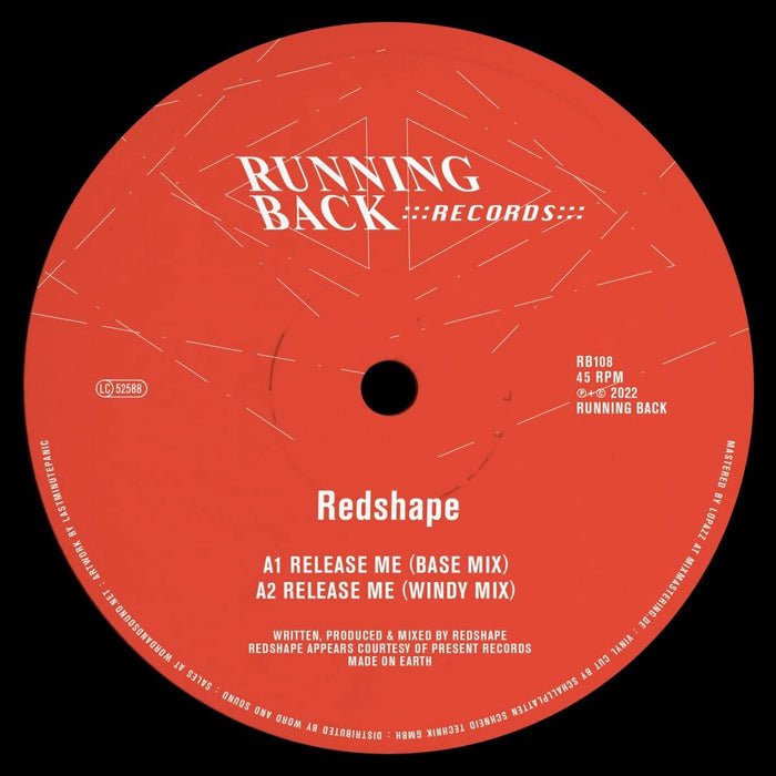 Redshape - Release Me - [Vinyl]