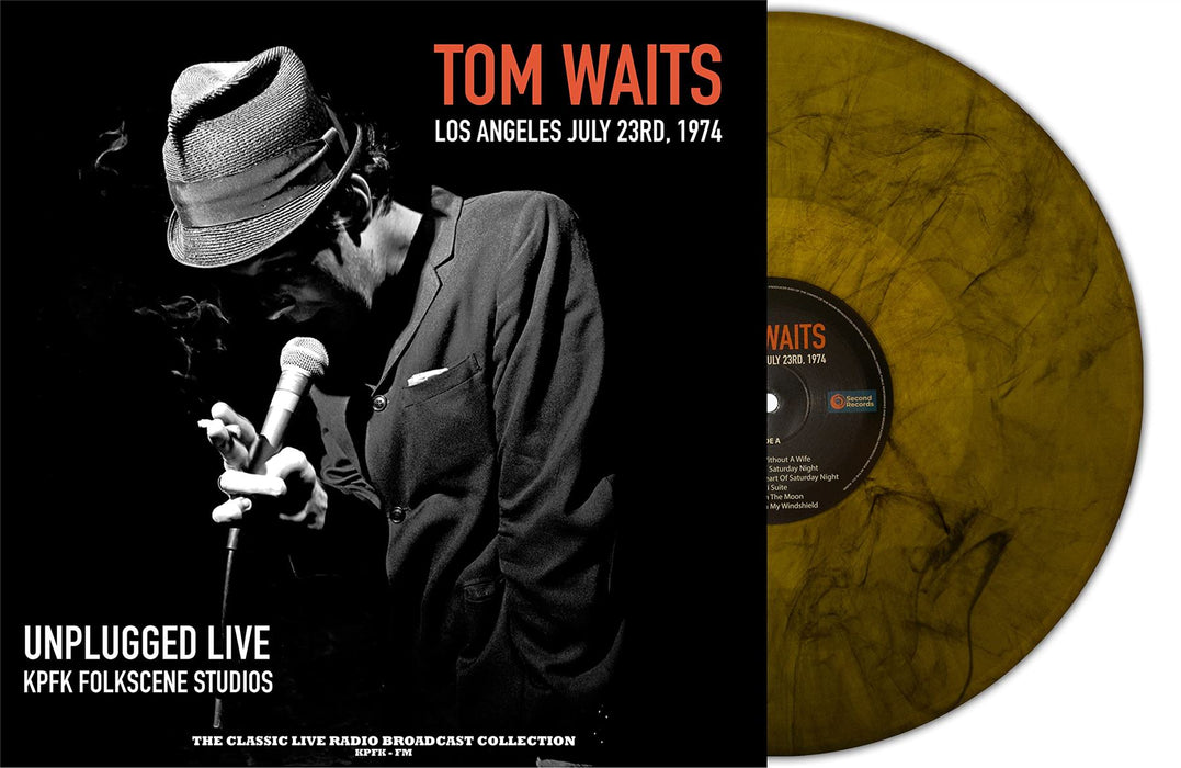 Tom Waits - Unplugged Live At Folkscene Studios (Orange Marble Vinyl) - [Vinyl]