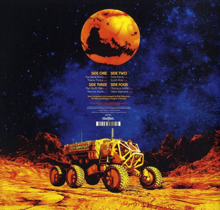 Rick Wakeman & The Martian Ensemble  - The Red Planet [Vinyl]