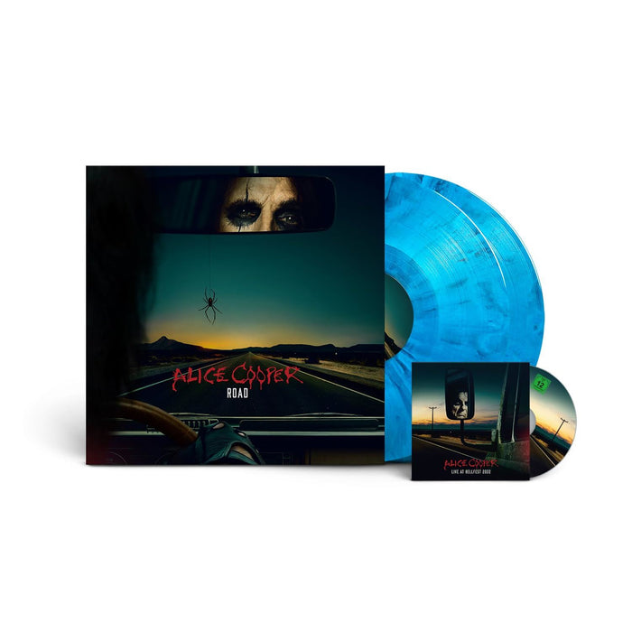 Alice Cooper - Road (Blue Marbled Vinyl) - [Vinyl]