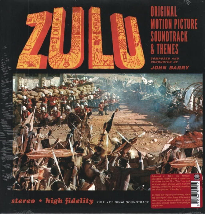 John Barry - Zulu - Music By John Barry (Pumpkin Vinyl) - [Vinyl]