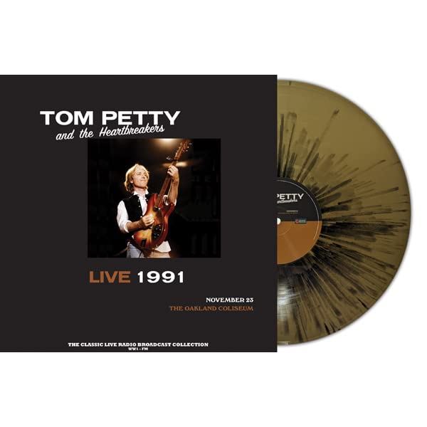 Tom Petty & The Heartbreakers - Live 1991 At The Oakland Coliseum (Gold/Black Splatter Vinyl) - [Vinyl]