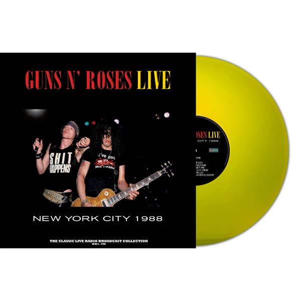 Guns N Roses - Live In New York City 1988 (Yellow Vinyl) - [Vinyl]