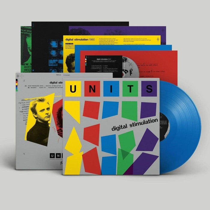 Units - Digital Stimulation (Blue Pulse Vinyl) - [Vinyl]