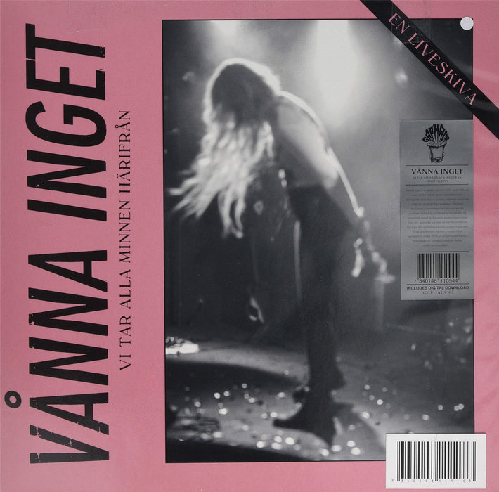 Vanna Inget - Vi Tar Alla Minnen Harifran - En Liveskiva + 100 Page Photo Book (White Vinyl) - [Vinyl]