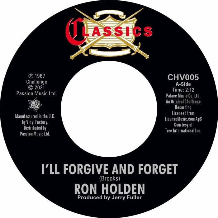 Ron Holden - Ill Forgive And Forget / Double Life - [Vinyl]