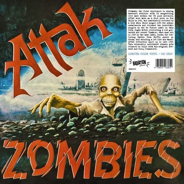 Attak - Zombies (Green Vinyl) - [Vinyl]