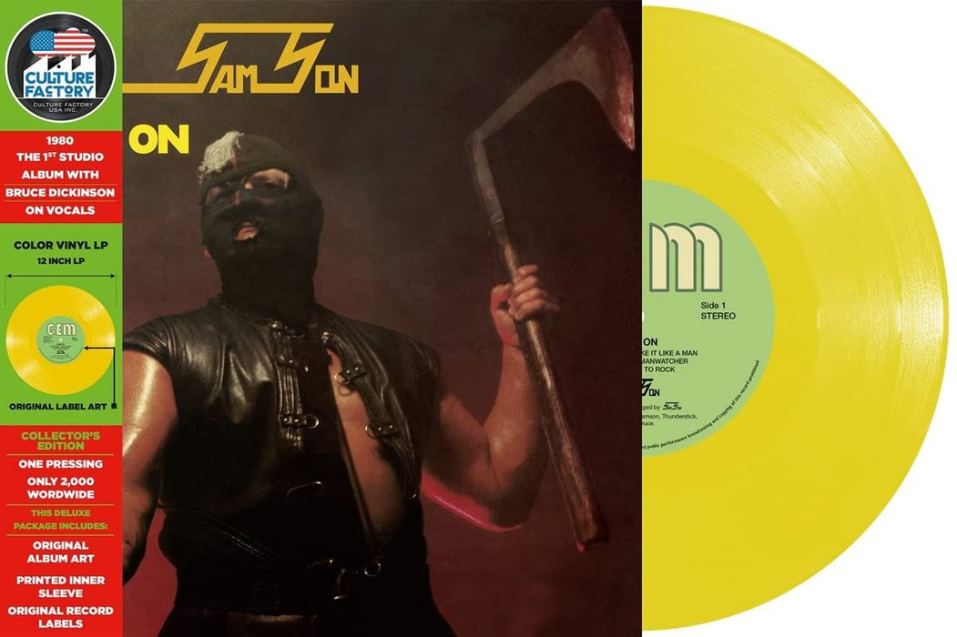 Samson - Head On (Yellow Vinyl) - [Vinyl]