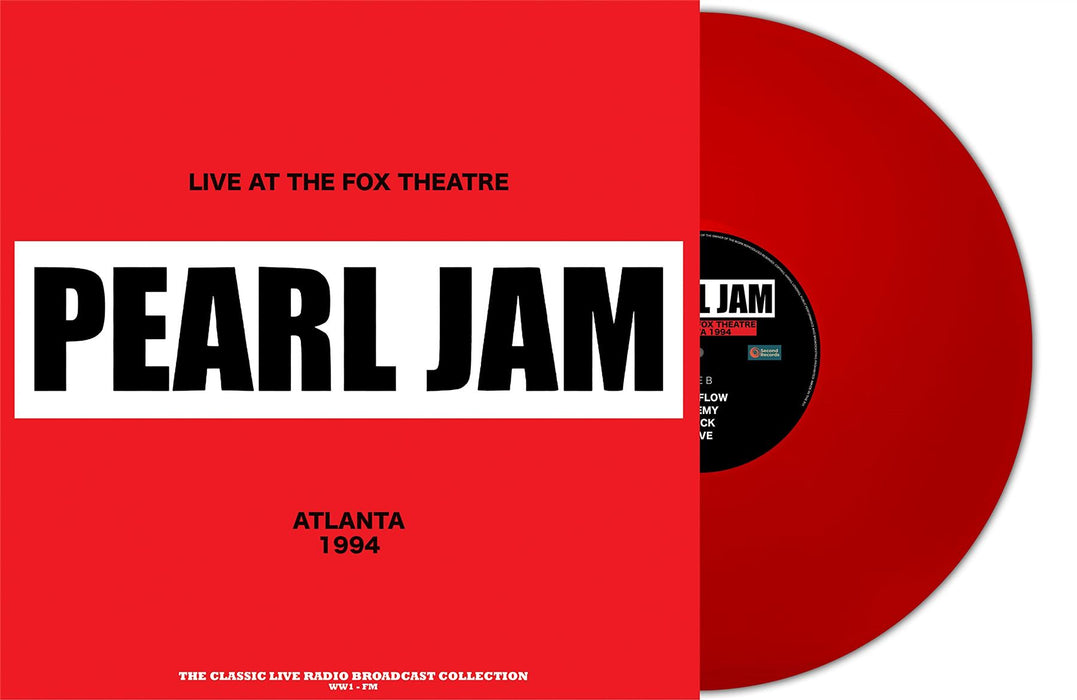 Pearl Jam - Live At The Fox Theatre In Atlanta 1994 (Red Vinyl) - [Vinyl]