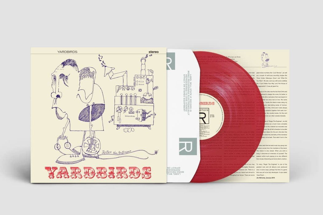 Yardbirds - Roger The Engineer (Stereo Mix) (Transparent Red Vinyl) - [Vinyl]