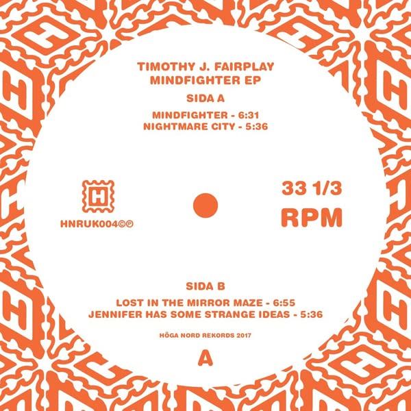 Timothy J. Fairplay - Mindfighter Ep - [Vinyl]