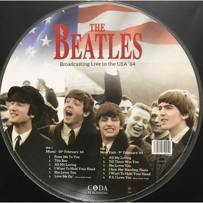 The Beatles - Live In The USA 64 - Picture Disc [Vinyl]