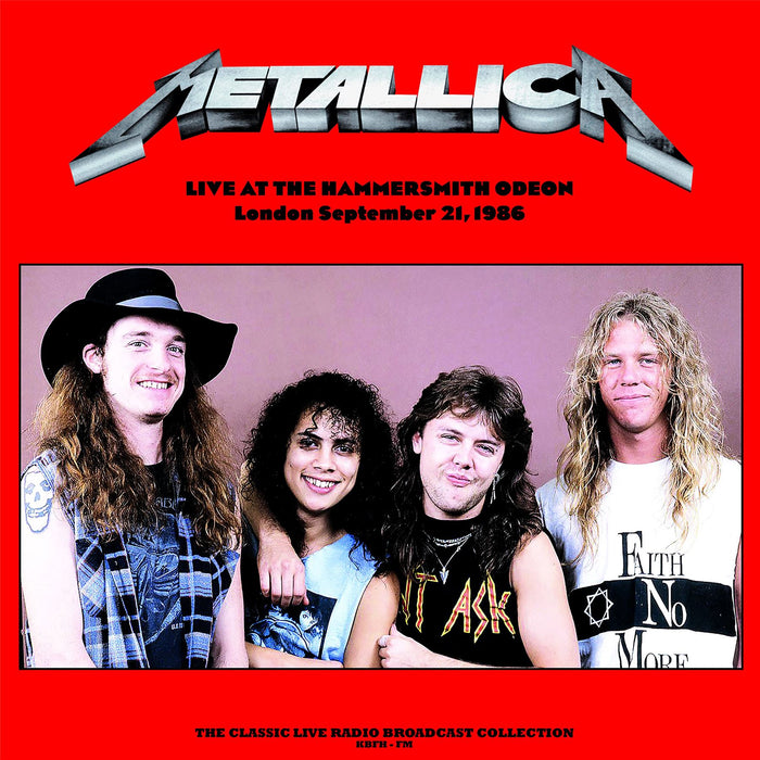 Metallica - Live At The Hammersmith Odeon London 21Th September 1986 (Red Vinyl) - [Vinyl]