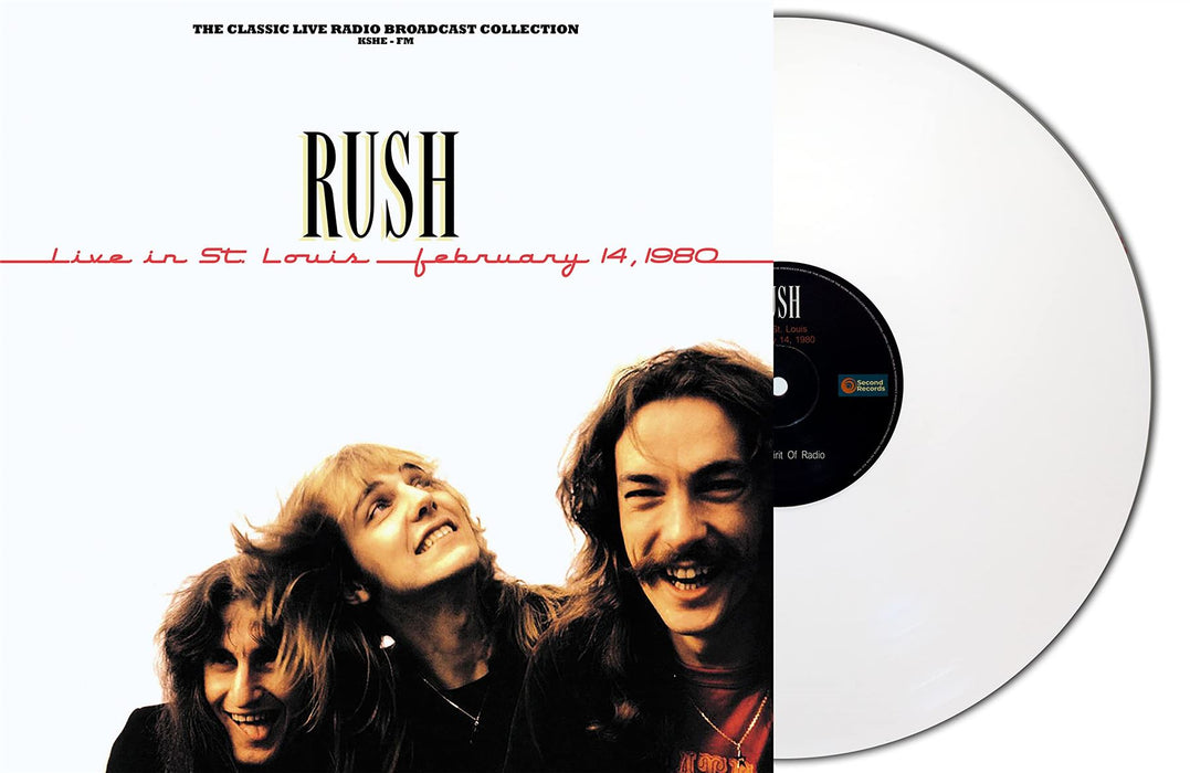 Rush - Live In St Louis 1980 (White Vinyl) - [Vinyl]