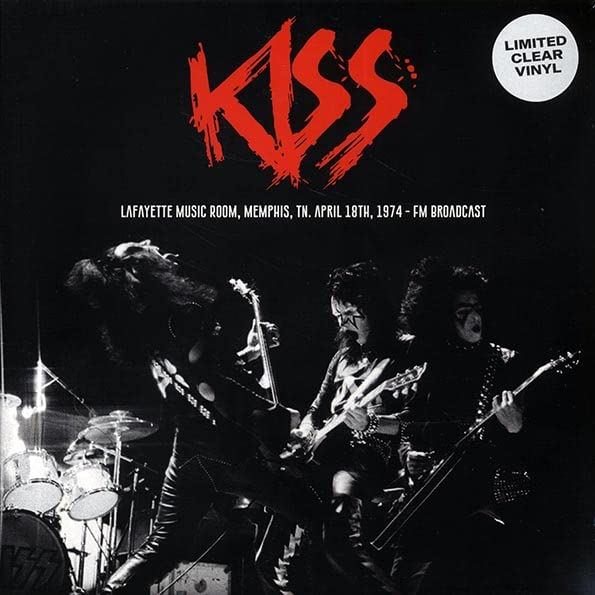 Kiss - Lafayette Music Room. Memphis. Tn April 1974 (Clear Vinyl) - [Vinyl]