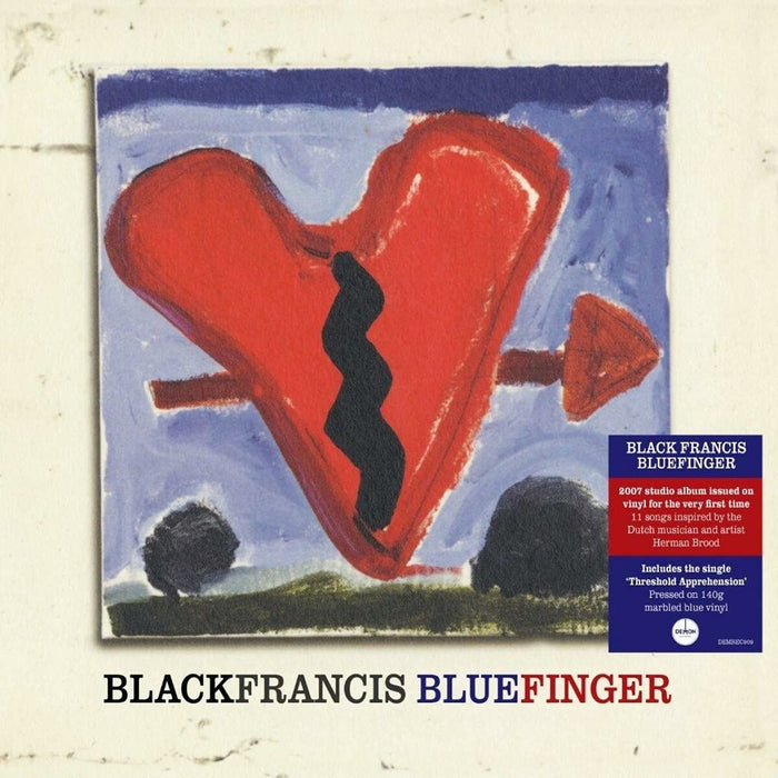 Black Francis - Bluefinger (Marbled Blue Vinyl) - [Vinyl]