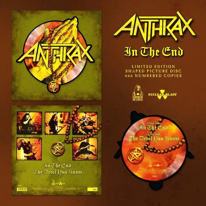 Anthrax - In The End (Shaped Picture Disc) - [Vinyl]