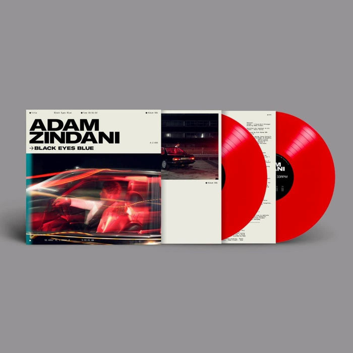 Adam Zindani - Black Eyes Blue (Red Vinyl) - [Vinyl]