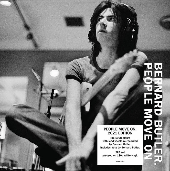 Bernard Butler - People Move On (New 2021 Recording) (White Vinyl) - [Vinyl]